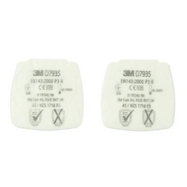 3M Secure Click D7935 stoffilter P3 R wit