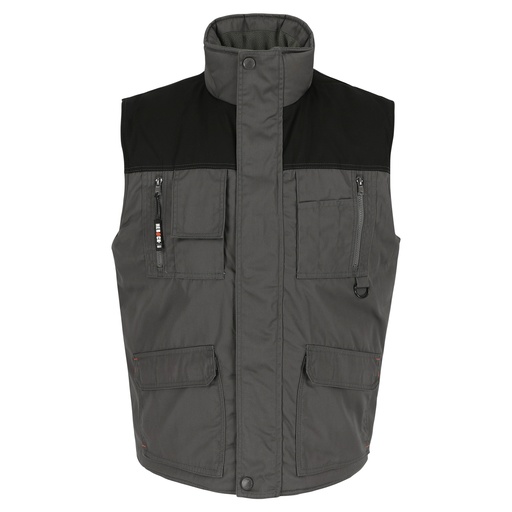 DONAR BODYWARMER grijs/zwart