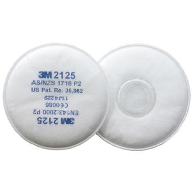 3M 2125 stoffilter P2 R wit