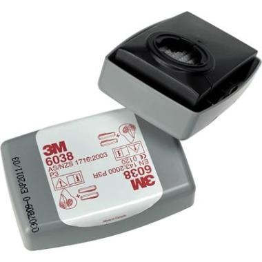 3M 6038 combinatiefilter P3 R grijs