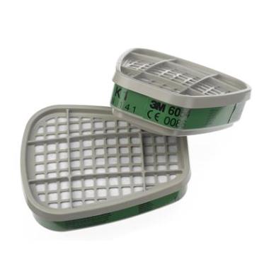 3M 6054 gas- en dampfilter K1 grijs