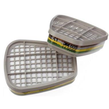 3M 6059 gas- en dampfilter A1B1E1K1 grijs