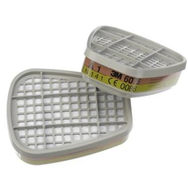 3M 6075 gas- en dampfilter A1 + Formaldehyde grijs