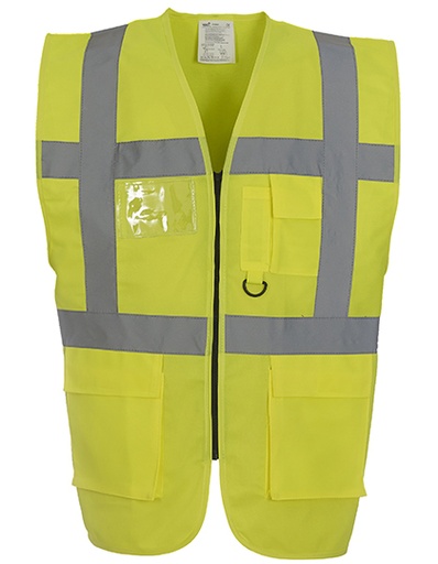 Multi-functional executive hesje fluo geel