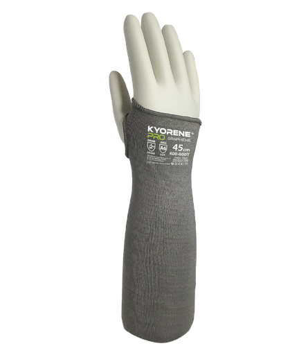[03.04.0193] K00-600T / 13 gauge Kyorene Pro sleeve 45cm with thumb hole cut F grijs