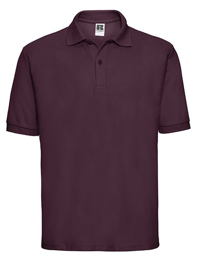 Klassieke heren polo Z539 burgundy
