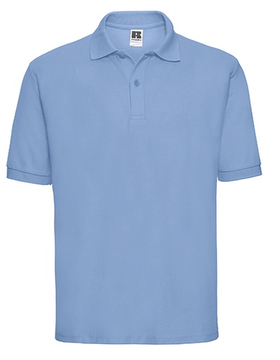 Klassieke heren polo Z539 lichtblauw