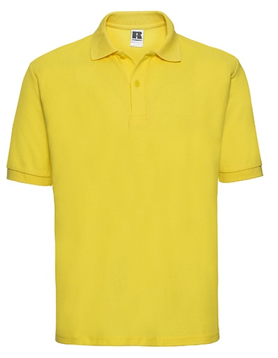 Klassieke heren polo Z539 geel