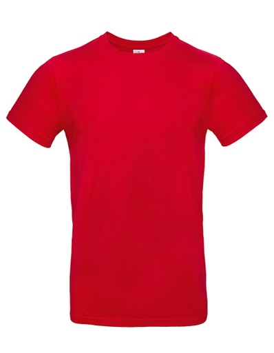 B&C T-shirt model E190 red