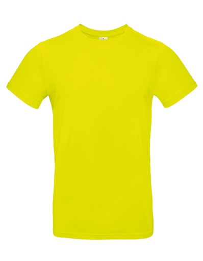 B&C T-shirt model E190 pixel lime