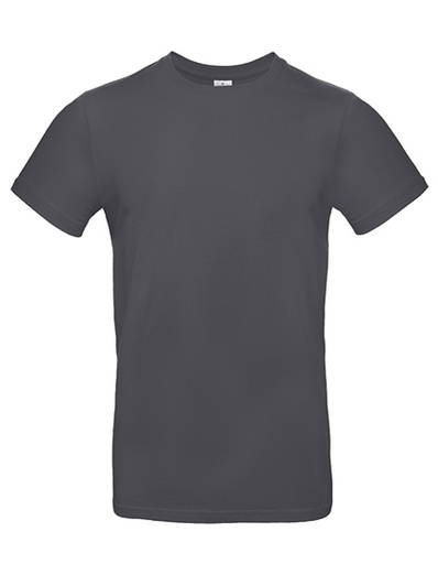 B&C T-shirt model E190 dark grey (solid)
