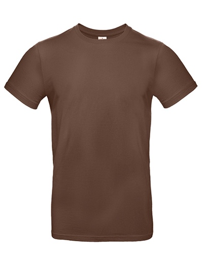 B&C T-shirt model E190 chocolate