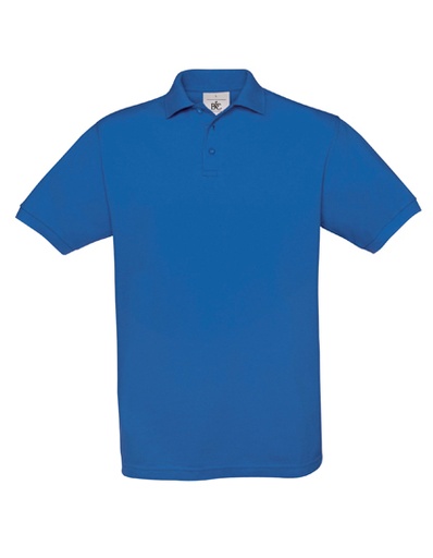 B&C Unisex Polo Safran royal blue