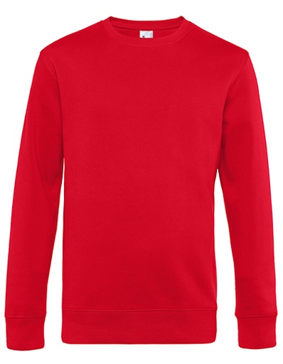 B&C King crew Neck sweater red
