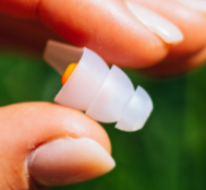 [06.03.000002] Earbeanz oordop transparant/wit