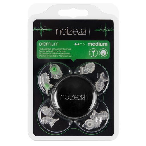 [06.03.000004] Noizezz Premium PF Earplugs groen