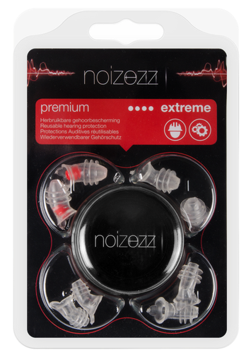 [06.03.000006] Noizezz Premium PF Earplugs rood