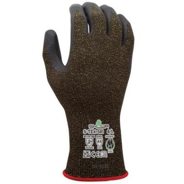 Showa S-TEX 581 handschoen groen/zwart