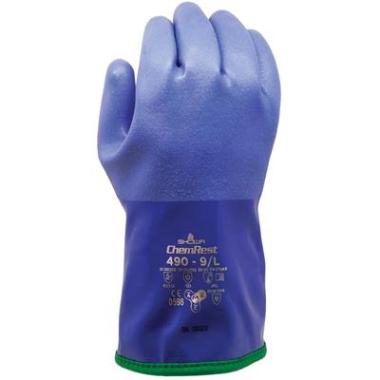 Showa 490 Cold & Oil Resistant handschoen blauw