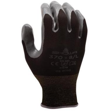 Showa 370 handschoen donkergrijs/zwart