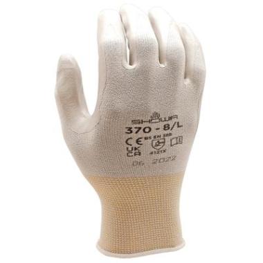 Showa 370 handschoen grijs/wit