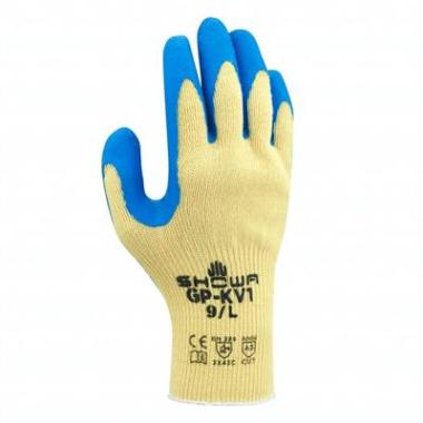 Showa GP-KV1 handschoen blauw/geel