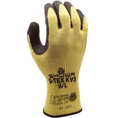 Showa S-TEX KV3 handschoen zwart/geel