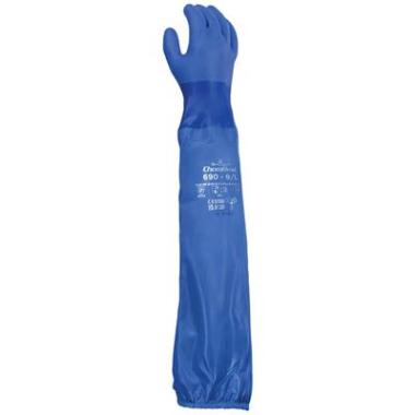 Showa 690 Oil Resistant handschoen blauw