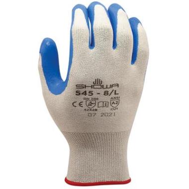 Showa 545 handschoen blauw/grijs