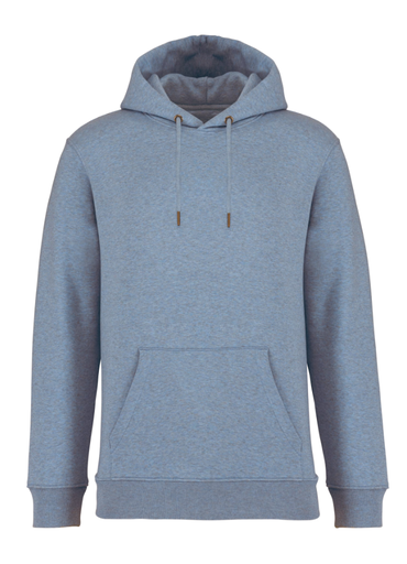 Hoodie met capuchon Type NS401 cool blue heather