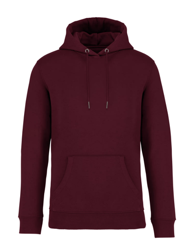 Hoodie met capuchon Type NS401 dark cherry