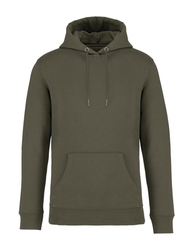 Hoodie met capuchon Type NS401 organic khaki