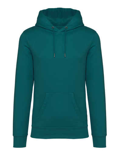 Hoodie met capuchon Type NS401 peacock green