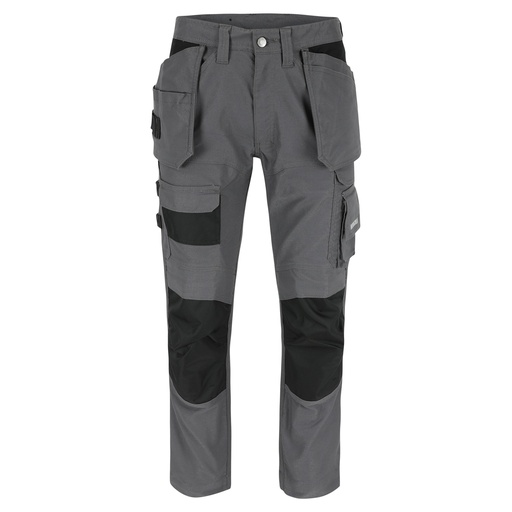 HEROCLES BROEK antraciet/zwart