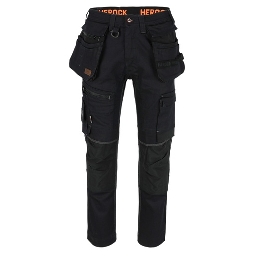 SHORTLEG LINX JEANSBROEK donkerblauw