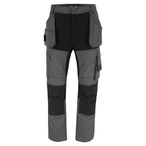 SHORTLEG SPECTOR BROEK antraciet/zwart