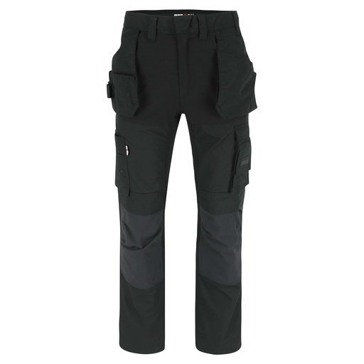 SHORTLEG SPECTOR BROEK zwart