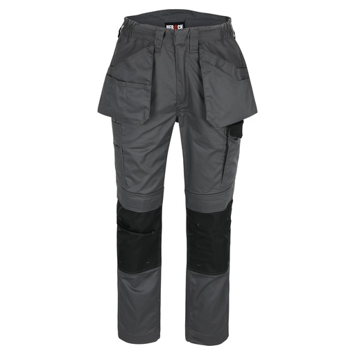 SAXO BROEK antraciet/zwart