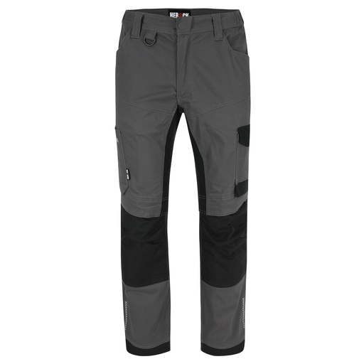 XENI BROEK antraciet/zwart