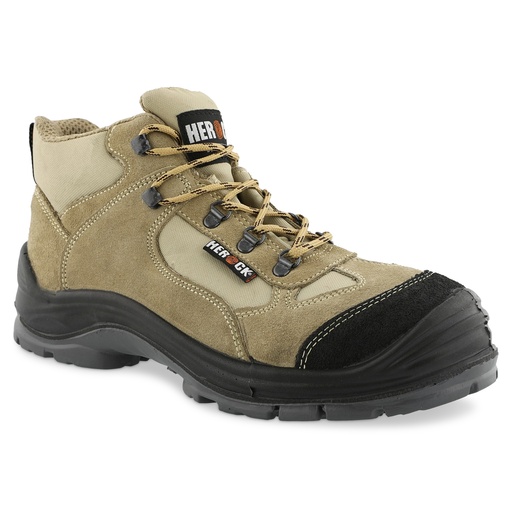 CROSS S1P HOGE VEILIGHEIDSSCHOENEN beige