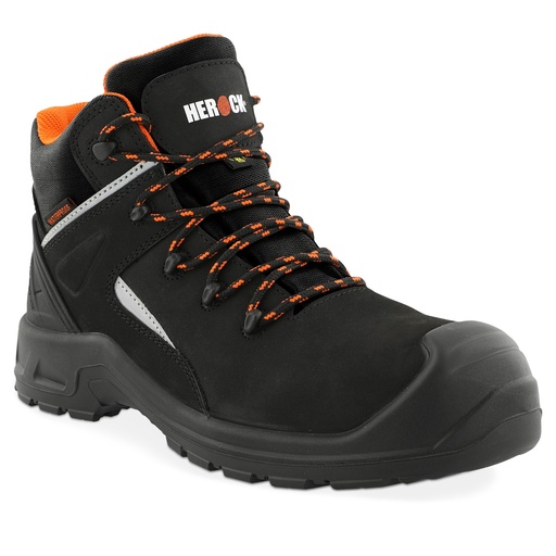 HERON S7S SR FO ESD SC LG HOGE VEILIGHEIDSSCHOENEN zwart