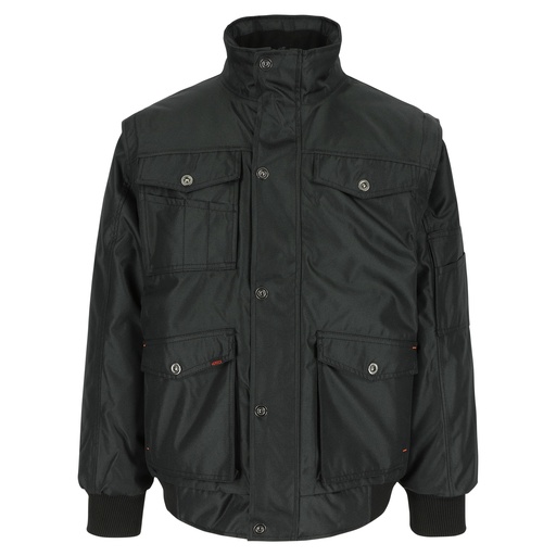 BALDER VEST zwart