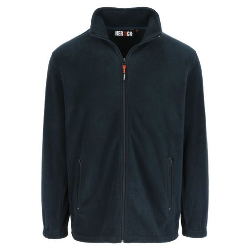 DARIUS FLEECE JAS marineblauw