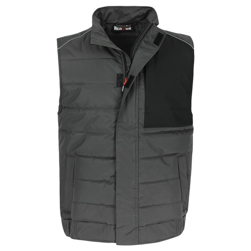 DIOMEDES BODYWARMER antraciet/zwart