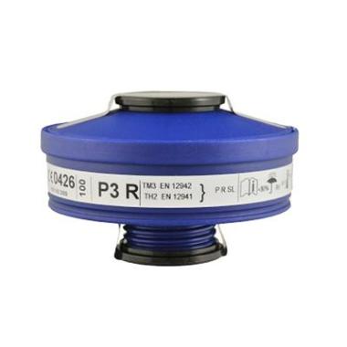 Spasciani 100 stoffilter P3 R blauw