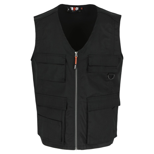 TORRO BODYWARMER zwart