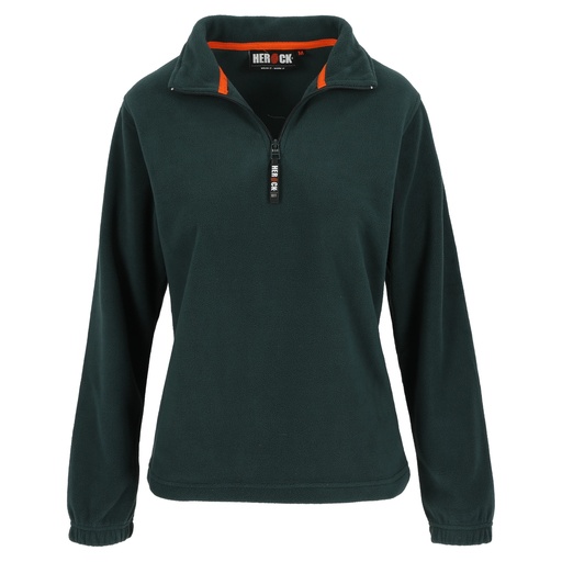 AURORA FLEECE SWEATER DAMES groen