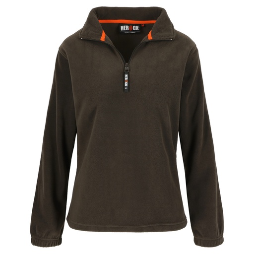 AURORA FLEECE SWEATER DAMES bruin