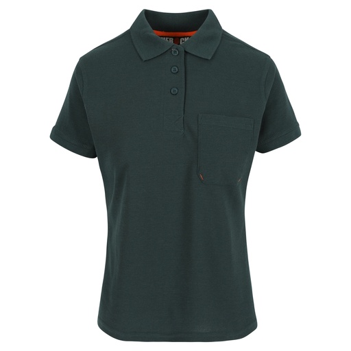 FREYA POLO KORTE MOUWEN DAMES groen