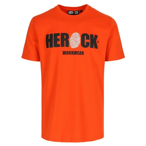 ENI T-SHIRT KORTE MOUWEN oranje